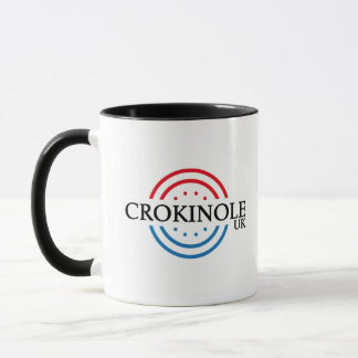 Crokinole UK CLassic Logo Mug