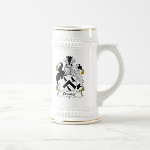 Cromer Family Crest Beer Stein