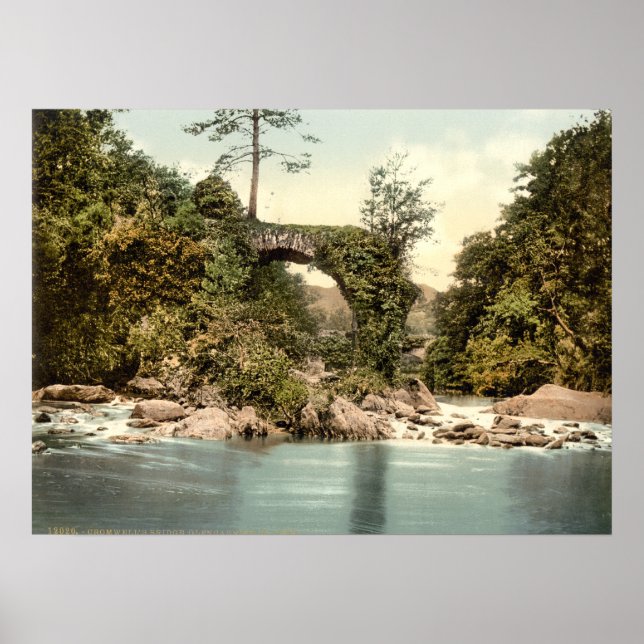 Cromwell's Bridge, Glengariff, County Cork Poster (Front)