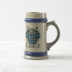 Cronin Family Crest Beer Stein