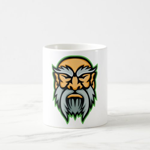 Cronos Greek God Grey Beard Coffee Mug