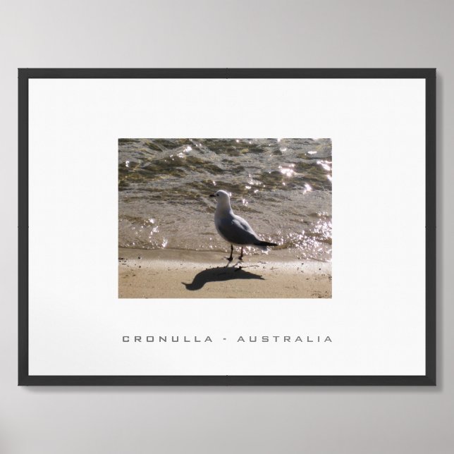 Cronulla Beach Australia Framed Art (Framed Front)