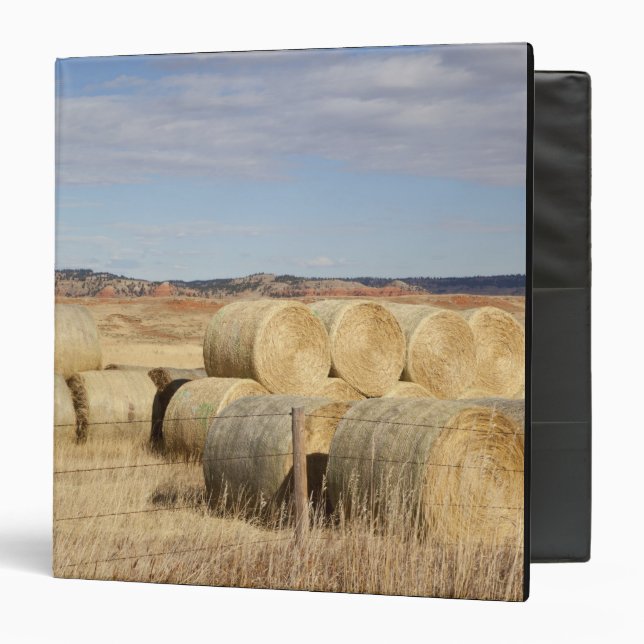 Crook County, Hay Bales Binder (Front/Inside)
