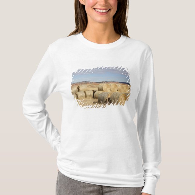 Crook County, Hay Bales T-Shirt (Front)