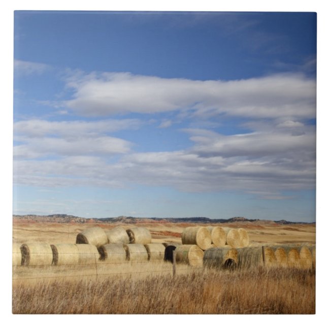 Crook County, Hay Bales Tile (Front)