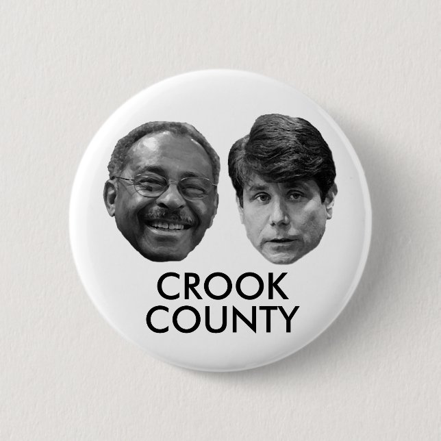 CROOK COUNTY (Part 2) Pinback Button (Front)
