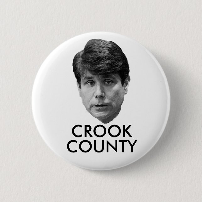 CROOK COUNTY PINBACK BUTTON (Front)