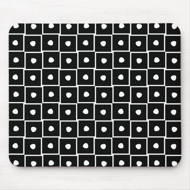 Crooked boxes mouse pad (Front)