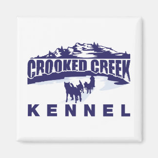 Crooked Creek Kennel Fridge Magnet