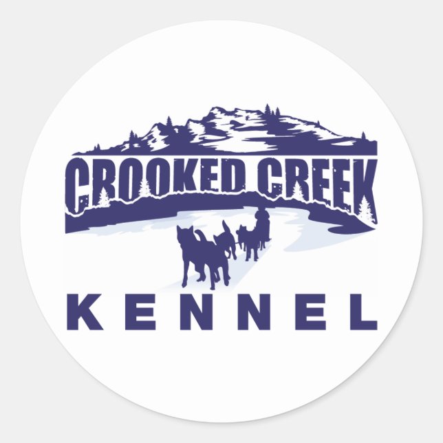 Crooked Creek Kennel Window Sticker (Front)