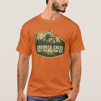 Crooked Creek State Recreation Site Alaska Camping T-Shirt