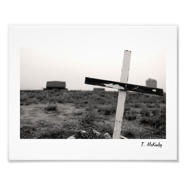 Crooked Cross Photo Print (Front)