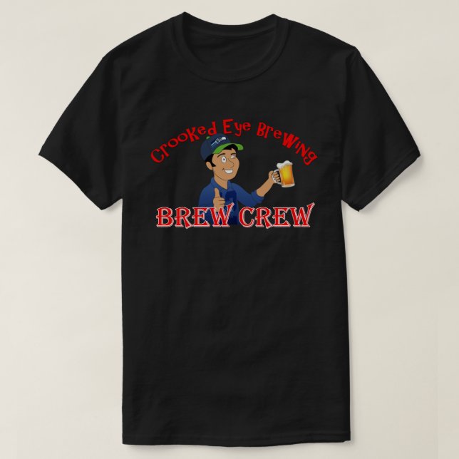Crooked eye brewing T-Shirt (Design Front)