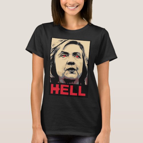 Crooked Hillary Clinton Hell â Anti_Hillary T_Shirt