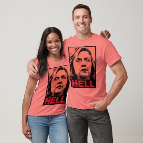 Crooked Hillary Clinton Hell  Anti_Hillary T_Shirt