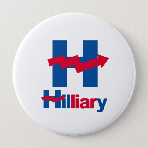 CROOKED HILLARY IS A LIAR _ _ Anti_Hillary _ Button