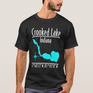 Crooked Lake Indiana T-Shirt