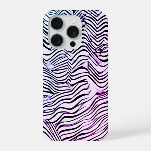 Crooked lines  iPhone 15 pro case