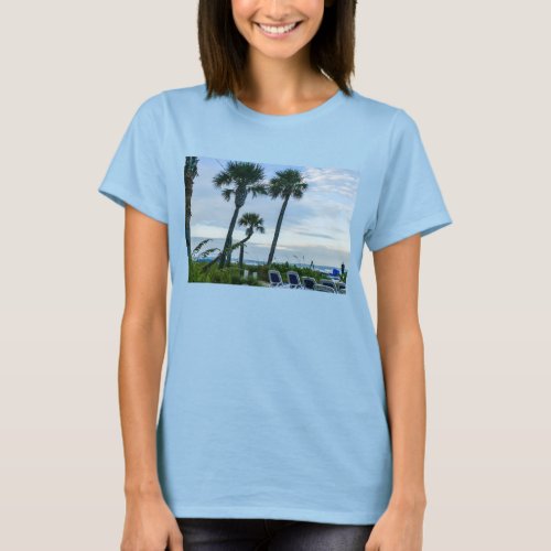 Crooked Palm Trees T_Shirt