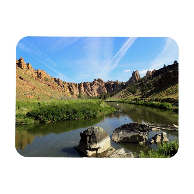 Crooked River, OR Magnet (Horizontal)