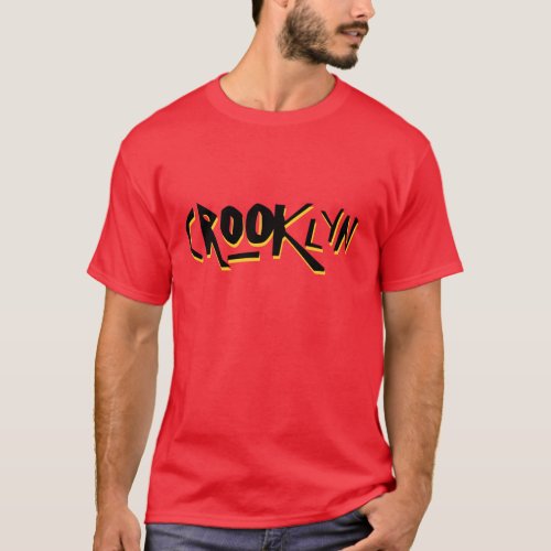 CROOKLYN Brooklyn 90s Style T_Shirt