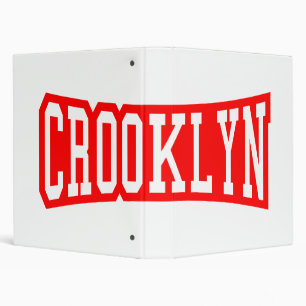 CROOKLYN, NYC BINDER