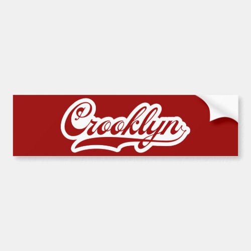 Crooklyn NYC Bumper Sticker