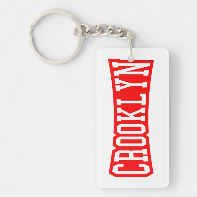 CROOKLYN, NYC KEYCHAIN (Front)