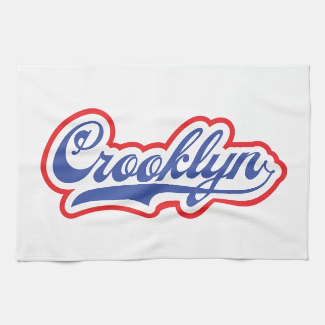 Crooklyn, NYC Kitchen Towel (Horizontal)