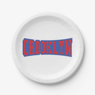CROOKLYN, NYC PAPER PLATES