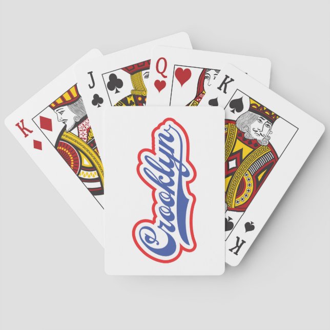 Crooklyn, NYC Poker Cards (Back)
