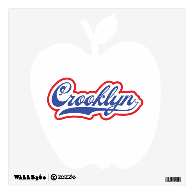 Crooklyn, NYC Wall Decal (Front)