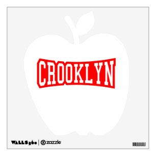 CROOKLYN, NYC WALL STICKER