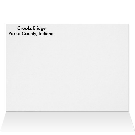 Crooks Bridge (Inside Horizontal (Top))