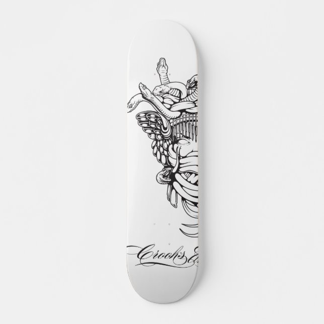 Crooks & Castles Medusa Core 1 Skateboard Deck (Front)