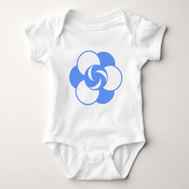 Crop Circle 04 Baby Bodysuit (Front)