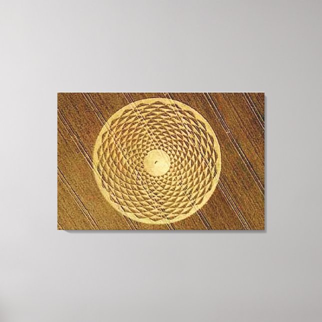 Crop Circle-36"x24"Gallery Canvas Print (Front)