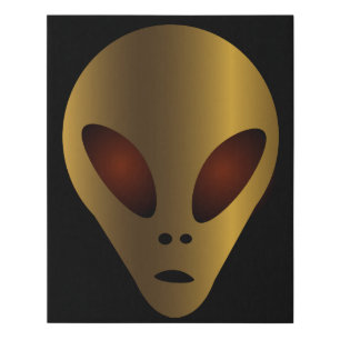 Crop Circle Art - Ancient Alien Faux Canvas Print