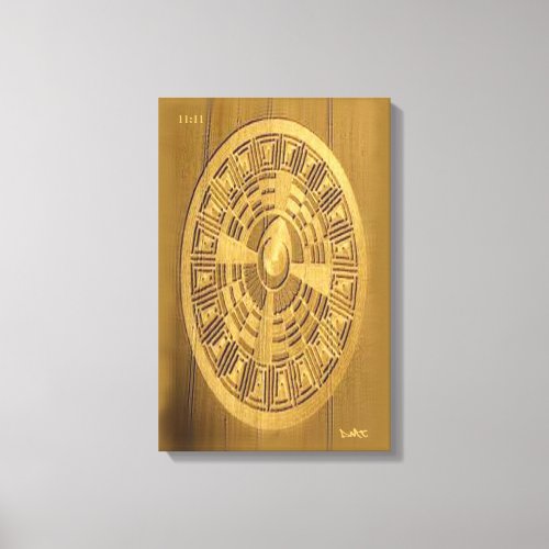 CROP CIRCLE CANVAS DMT SPIRITUAL GRAFFITI