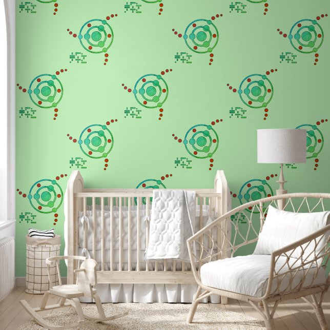 Crop circle - extraterrestrials pictogram 5a wallpaper  (Kids)