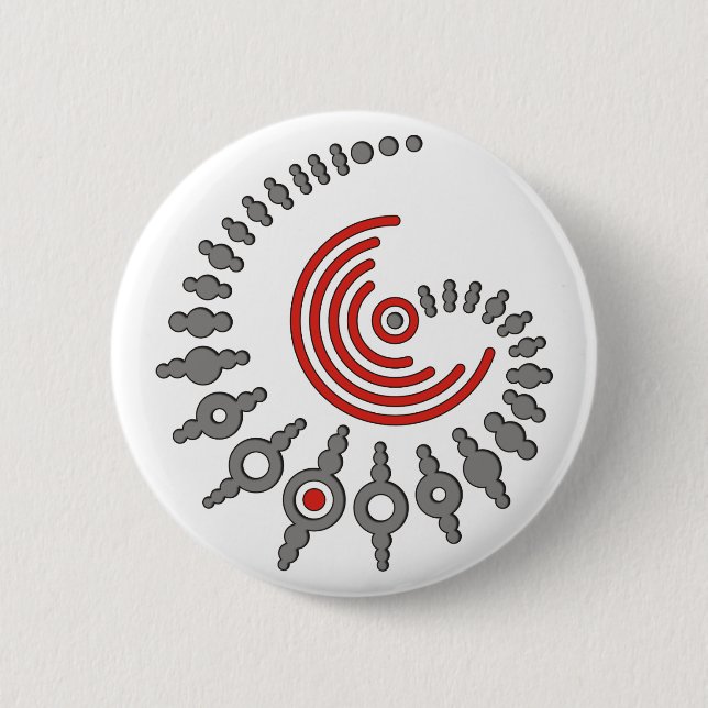 crop circle I Button (Front)