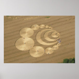 Crop Circle in Switzerland / Poster