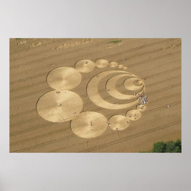 Crop Circle in Switzerland / Poster (Front)