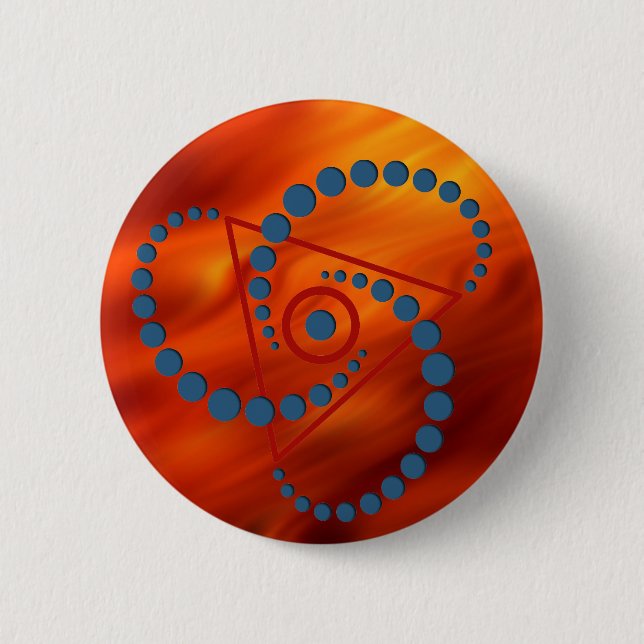 crop circle VI Pinback Button (Front)