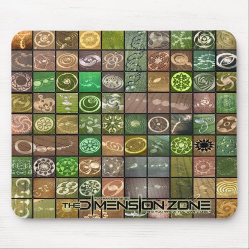 Crop Circles Blanket Mouse Pad