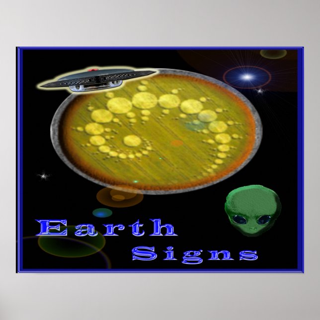 Crop circles poster (Front)