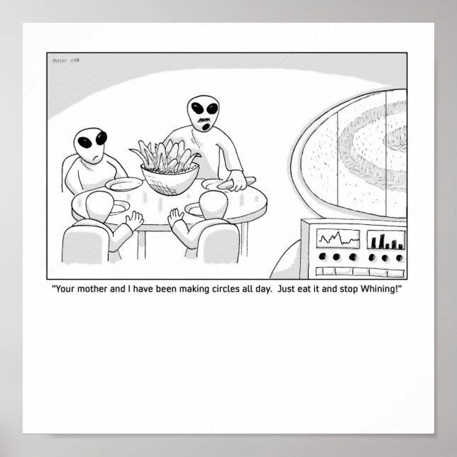 crop circles poster (Front)