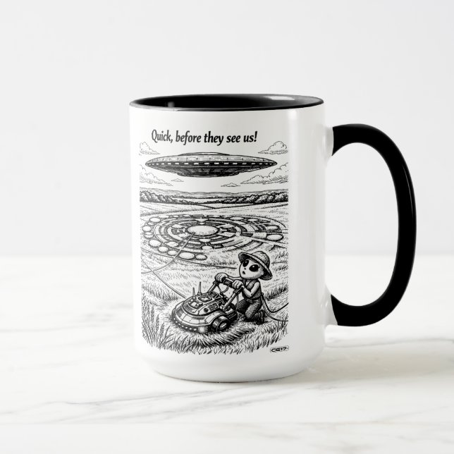 CROP CIRCLES -Quick- Mug (Right)