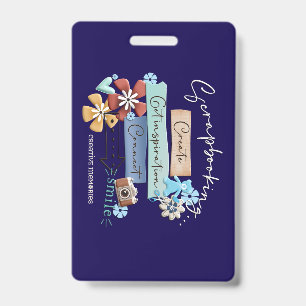 Crop & Connect Atlanta Luggage Tag Badge