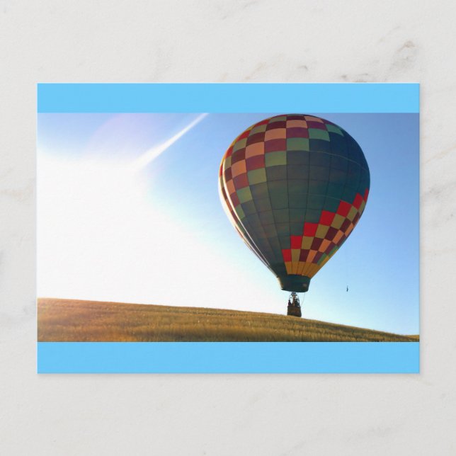 Crop Dusking Postcard (Front)